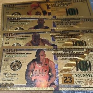 Michael JORDAN GOLD FOILS